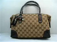 woman gucci discount sac 2013 bon sac p270 abricot brun 29cmx19cmx12cm